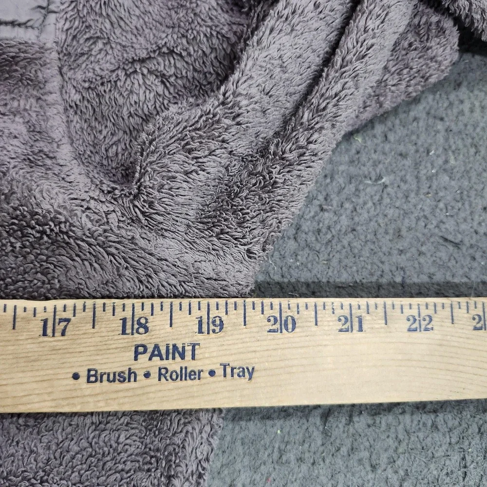 The North Face Jacket Womens Small Gray Hooded Fleece Full Zip Pockets Outdoor